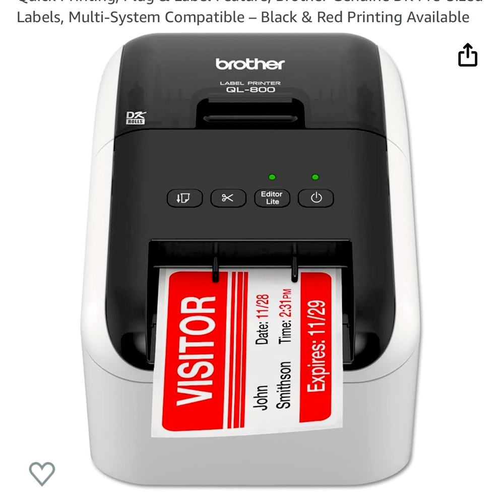 Design and Print labels